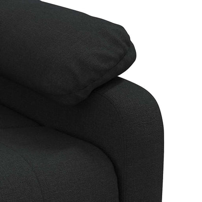 Massage Chair Black Fabric