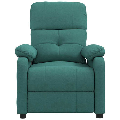 Massage Chair Dark Green Fabric