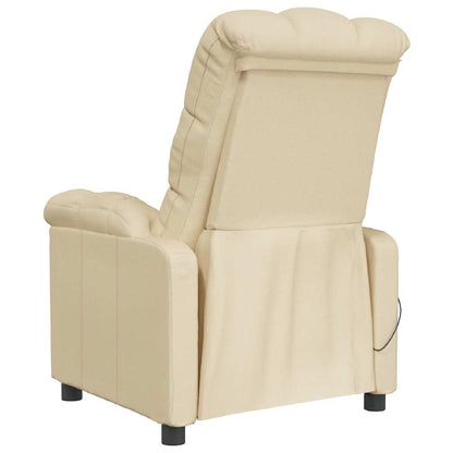 Massage Chair Cream Fabric