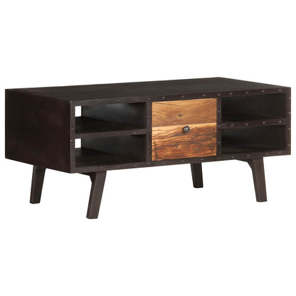 287857 vidaXL Coffee Table 100x50x45 cm Solid Reclaimed Wood