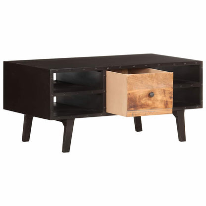 287857 vidaXL Coffee Table 100x50x45 cm Solid Reclaimed Wood