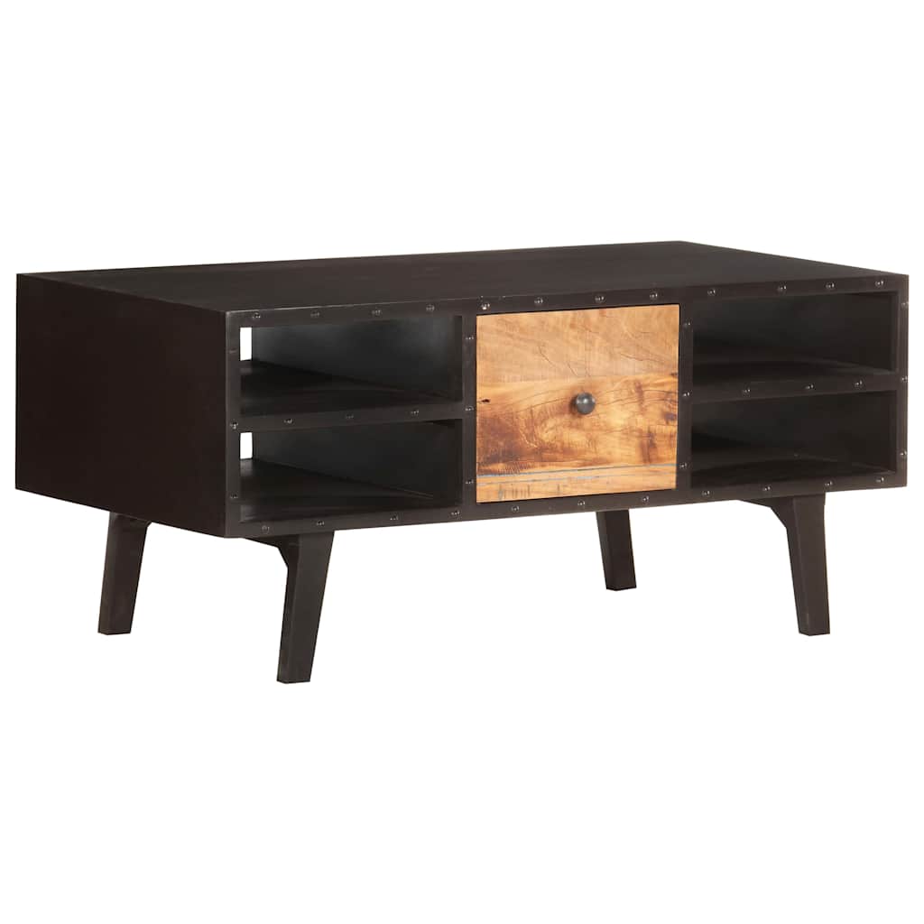 287857 vidaXL Coffee Table 100x50x45 cm Solid Reclaimed Wood