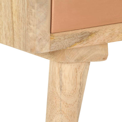 287874 vidaXL TV Cabinet 110x30x45 cm Solid Mango Wood