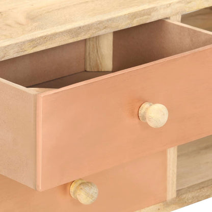 287874 vidaXL TV Cabinet 110x30x45 cm Solid Mango Wood