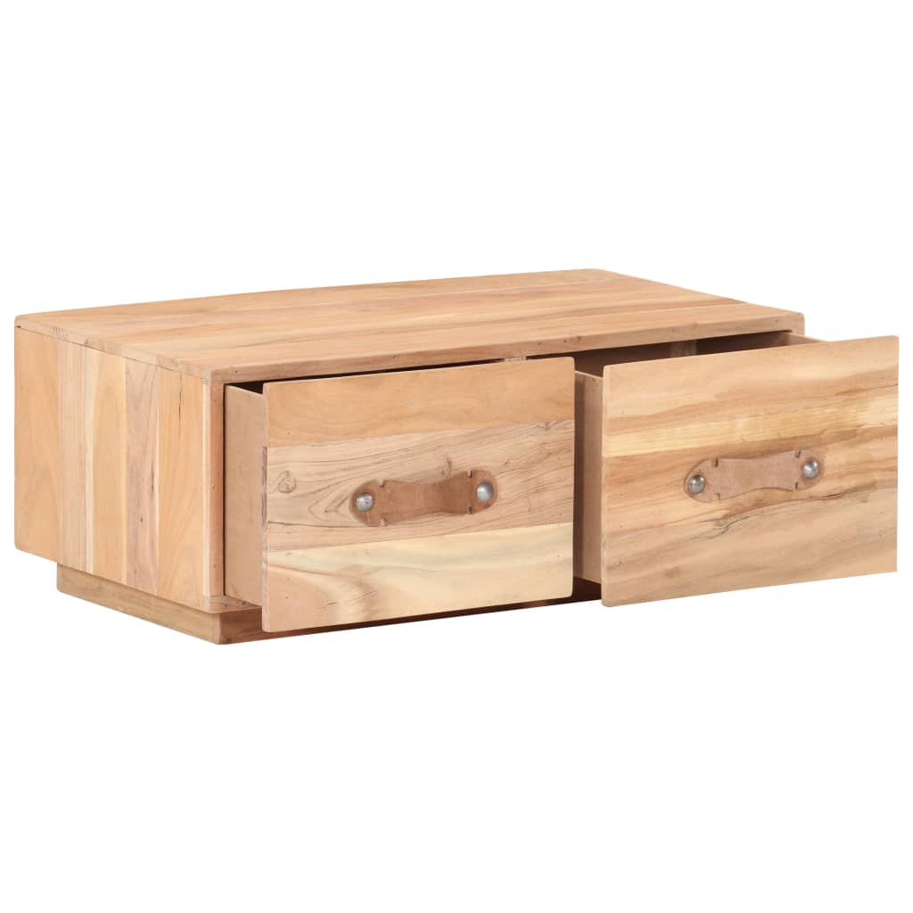 287890 vidaXL Coffee Table 90x50x35 cm Solid Reclaimed Wood