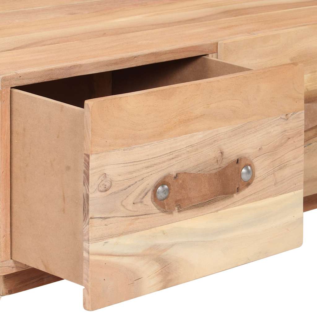 287890 vidaXL Coffee Table 90x50x35 cm Solid Reclaimed Wood