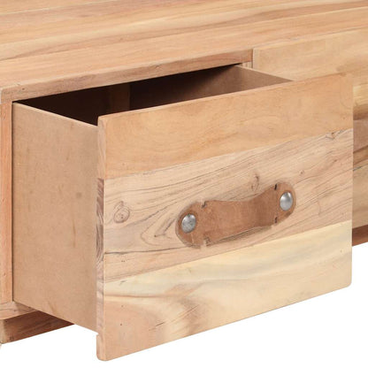 287890 vidaXL Coffee Table 90x50x35 cm Solid Reclaimed Wood