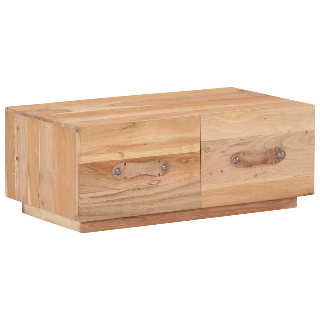 287890 vidaXL Coffee Table 90x50x35 cm Solid Reclaimed Wood