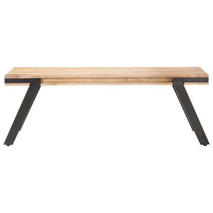 288118 vidaXL Coffee Table 114x65x40 cm Solid Mango Wood