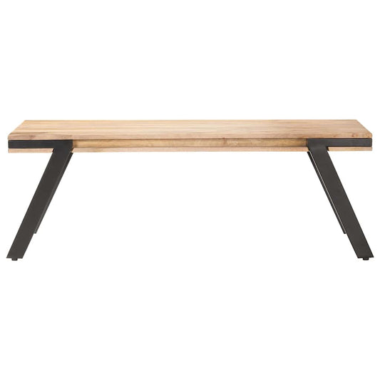 288118 vidaXL Coffee Table 114x65x40 cm Solid Mango Wood