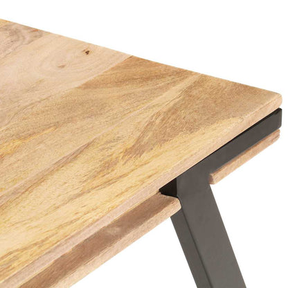 288118 vidaXL Coffee Table 114x65x40 cm Solid Mango Wood