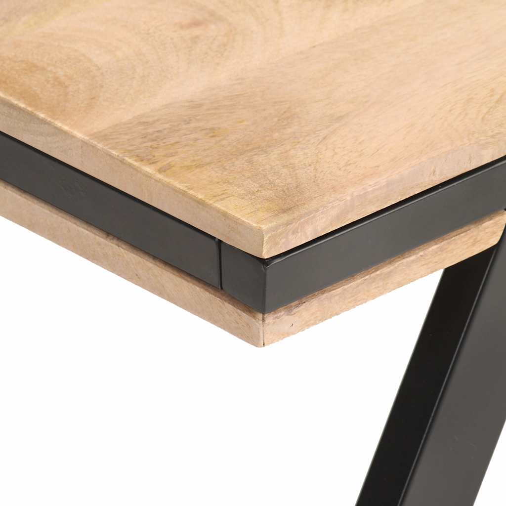 288118 vidaXL Coffee Table 114x65x40 cm Solid Mango Wood