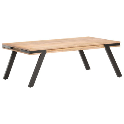 Coffee Table 114x65x40 cm Solid Mango Wood
