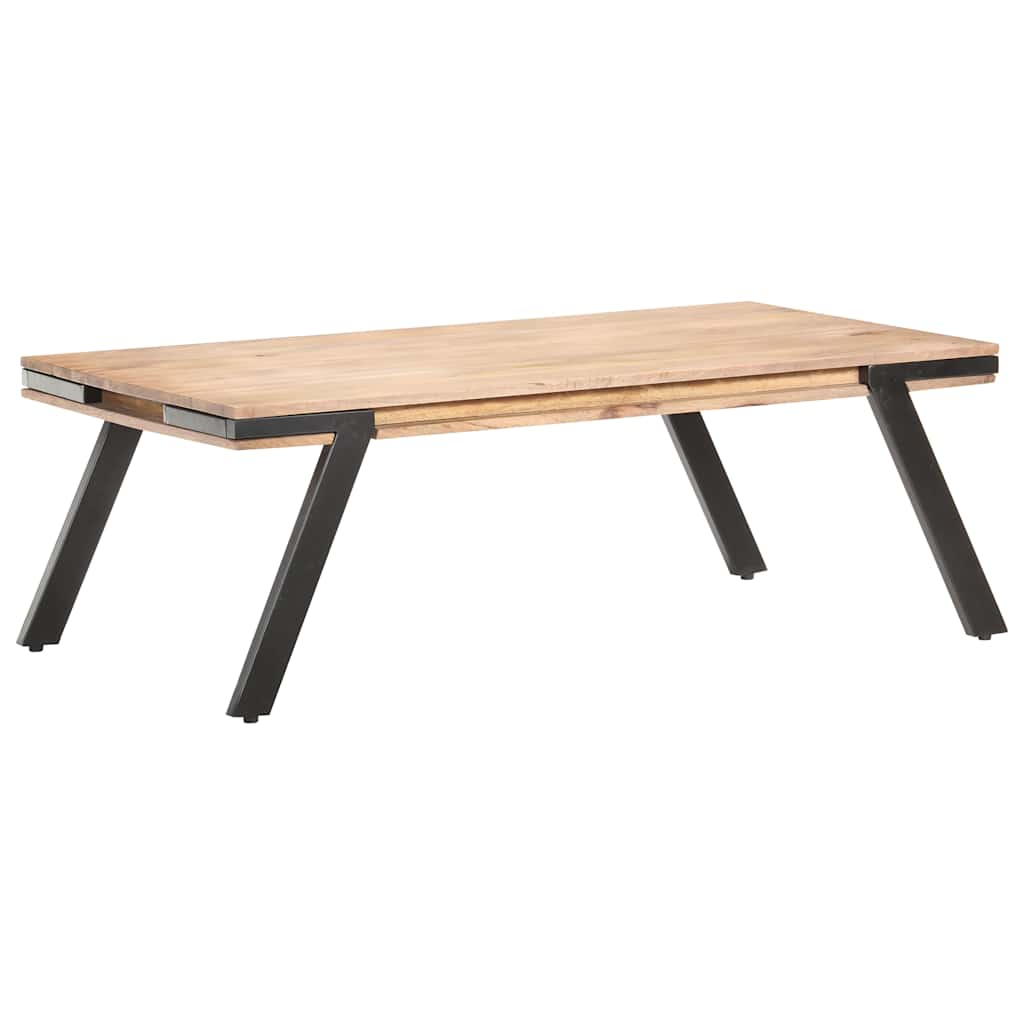 288118 vidaXL Coffee Table 114x65x40 cm Solid Mango Wood
