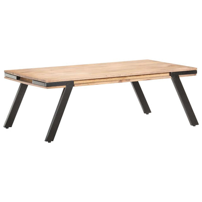 288118 vidaXL Coffee Table 114x65x40 cm Solid Mango Wood