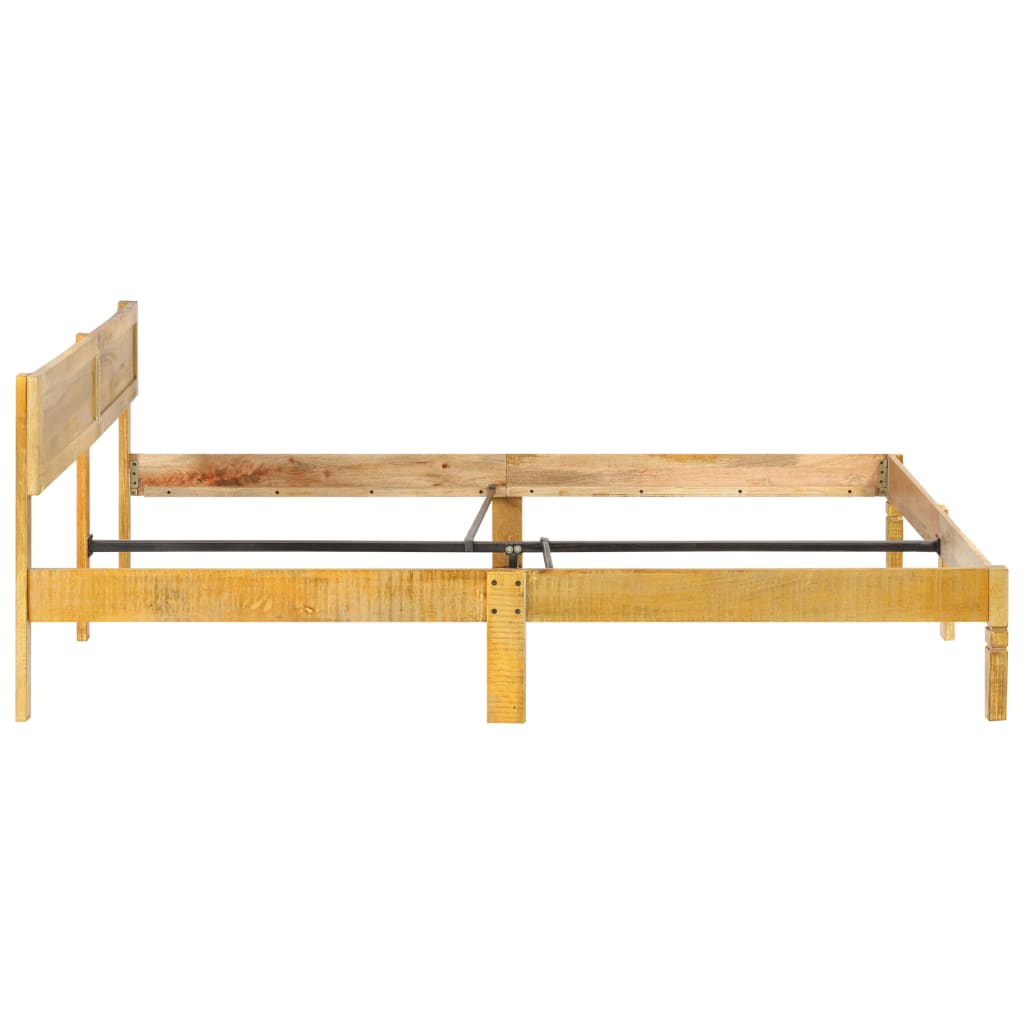 Bed Frame | Natural Mango Wood | Solid Mango Wood | 200 cm | Durable