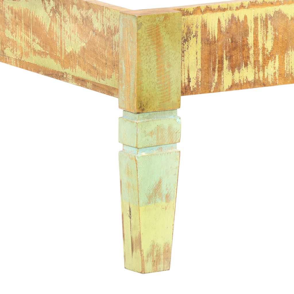 Bed Frame without Mattress Solid Reclaimed Wood 200x200cm