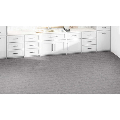 Flooring Planks 36 pcs Cement Brown 5.02 m² PVC