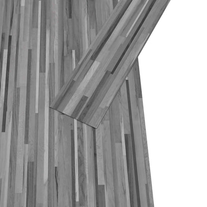 Flooring Planks 5.02 m² 36 pcs PVC Striped grey