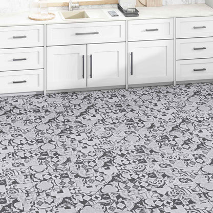 Flooring Planks 5.02 m² 36 pcs PVC Grey pattern
