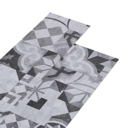 Flooring Planks 5.02 m² 36 pcs PVC Grey pattern