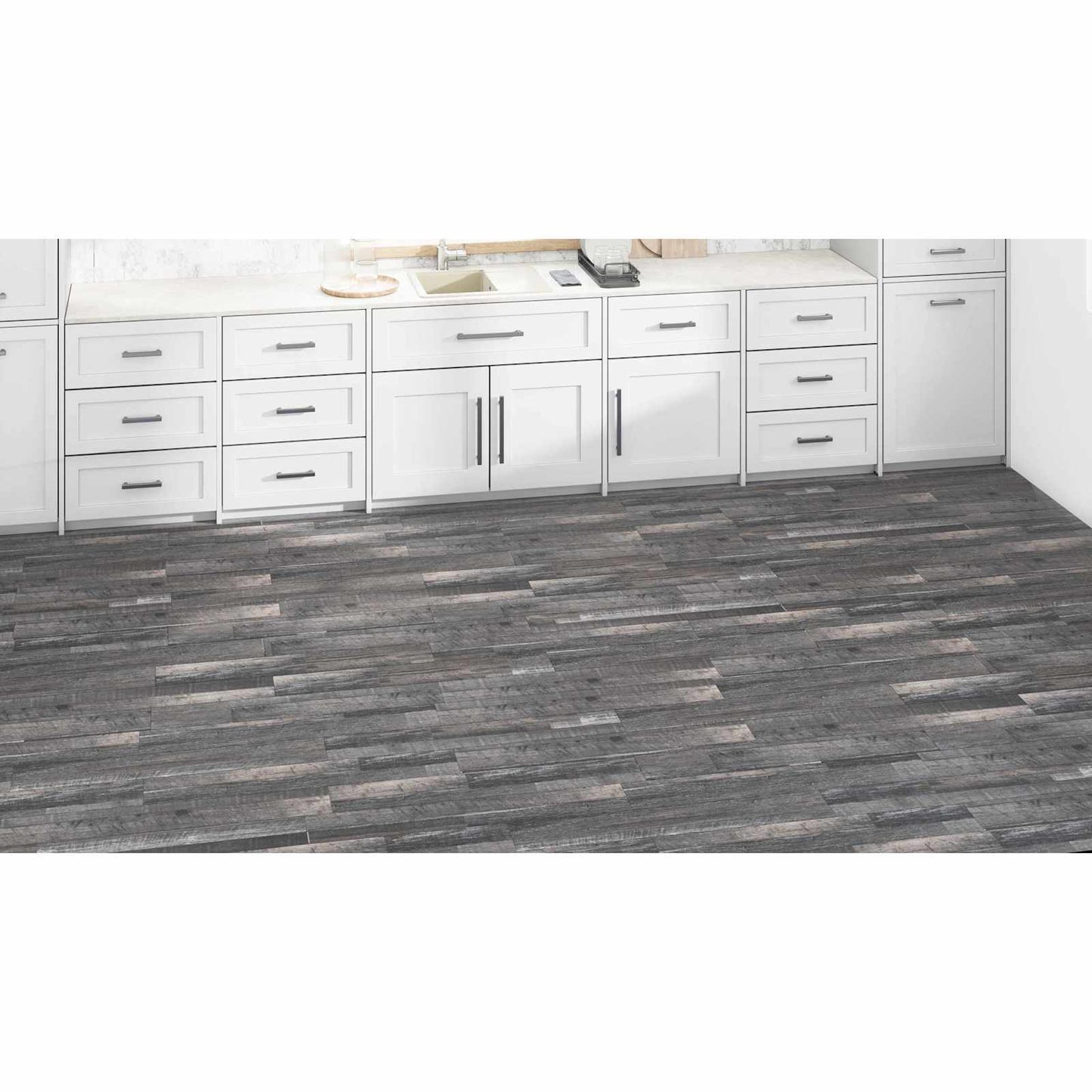 Flooring Planks 5.02 m² 36 pcs PVC Industrial wood