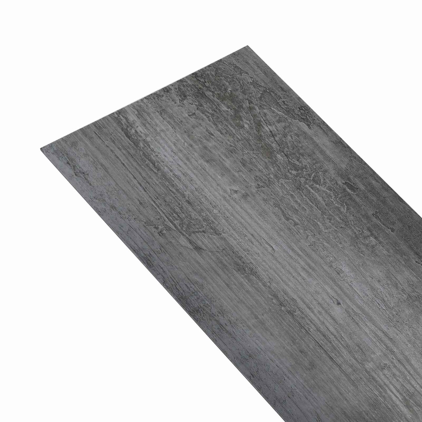 Flooring Planks 36 pcs Shiny Grey 5.02 m² PVC