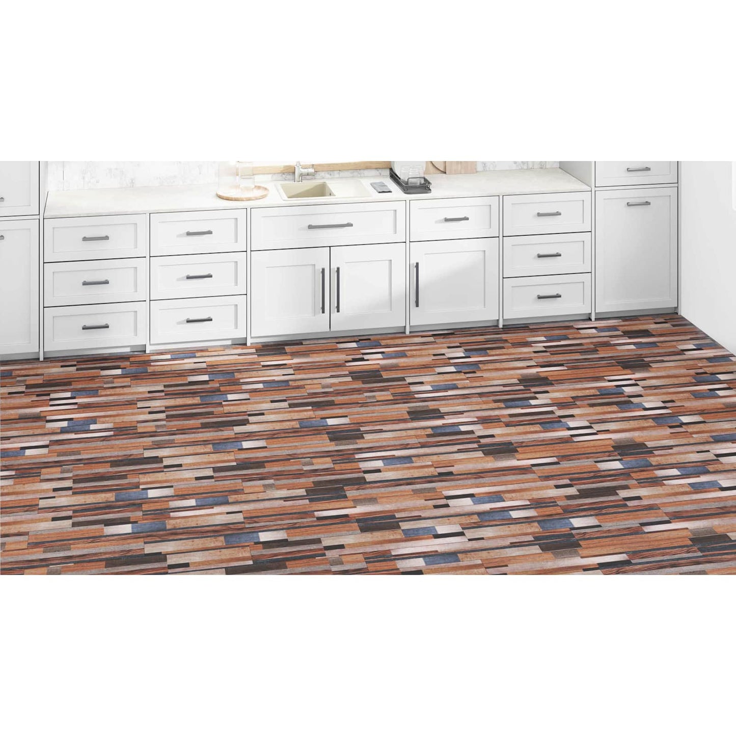 Flooring Planks 36 pcs Multicolour 5.02 m² PVC