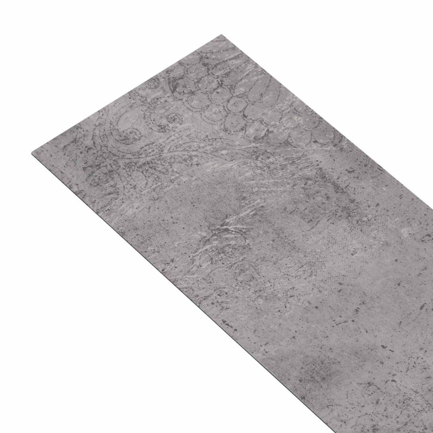 Flooring Planks 18 pcs Cement Brown 5.26 m² PVC