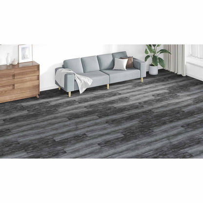 Flooring Planks 18 pcs Grey 5.26 m² PVC