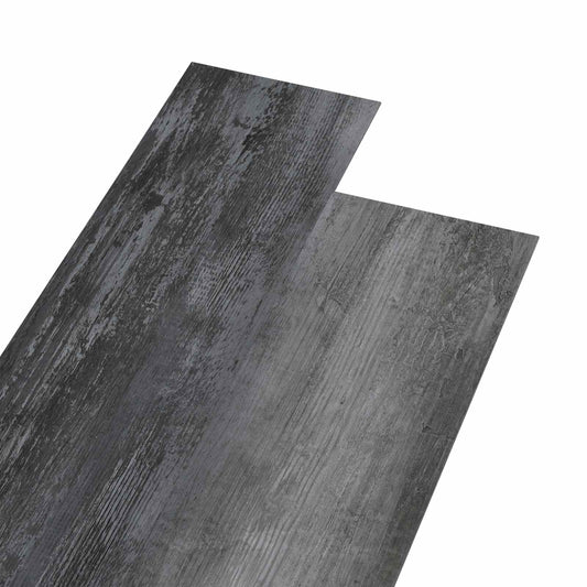 Flooring Planks 18 pcs Grey 5.26 m² PVC