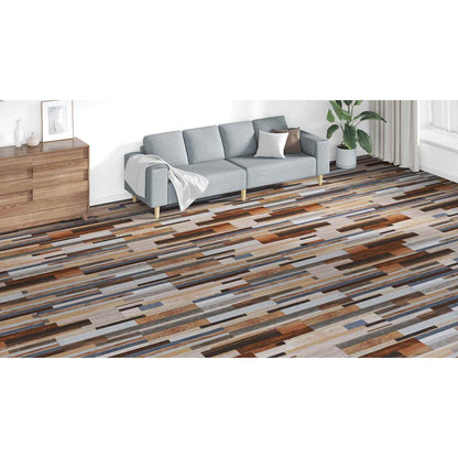 Flooring Planks 18 pcs Multicolour 5.26 m² PVC