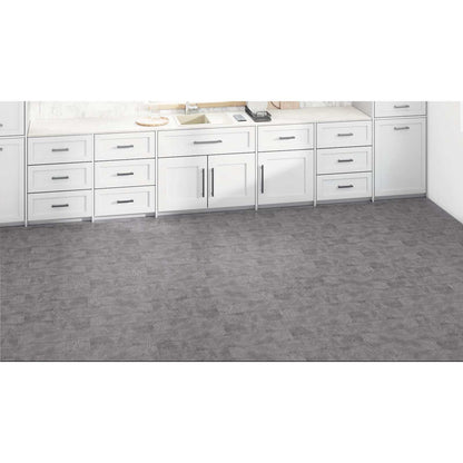 Flooring Planks 36 pcs Concrete Grey 5.02 m² PVC