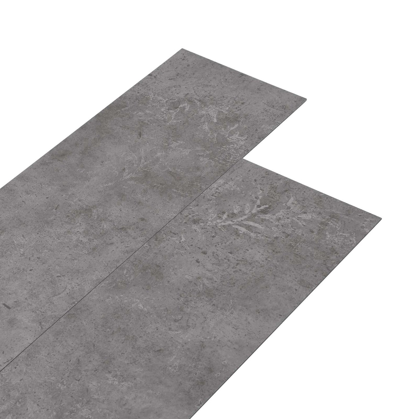 Flooring Planks 36 pcs Concrete Grey 5.02 m² PVC
