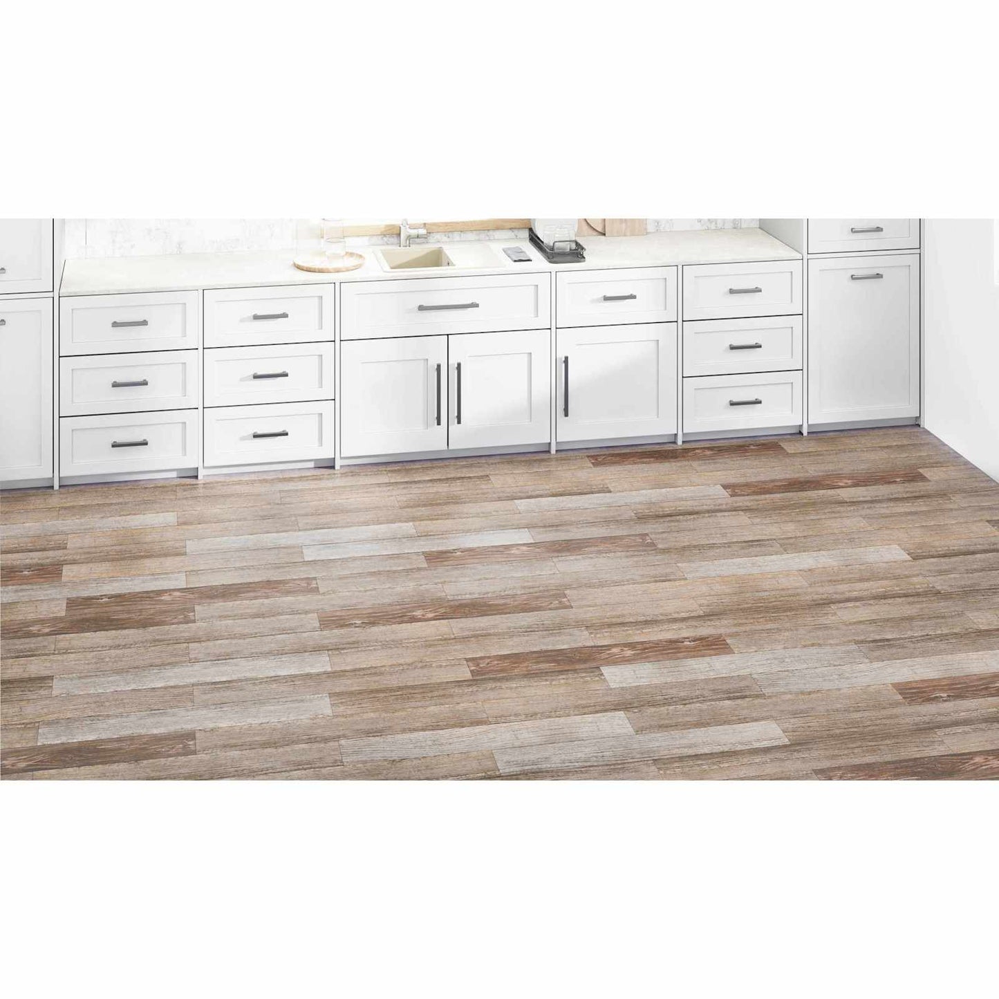 Flooring Planks 5.02 m² 36 pcs PVC Wood washed
