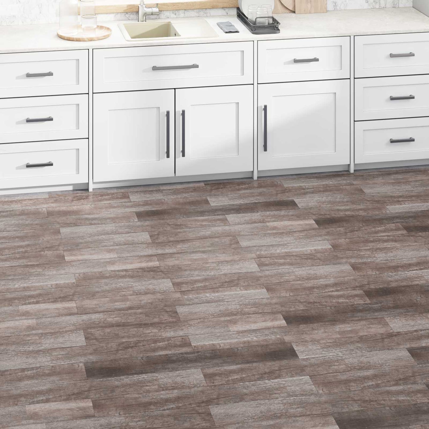 Flooring Planks 5.02 m² 36 pcs PVC Matte wood brown