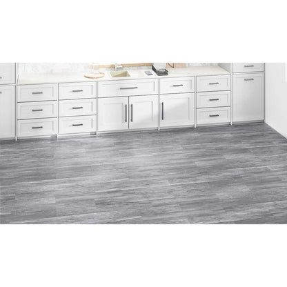 Flooring Planks 5.02 m² 36 pcs PVC Matte wood grey