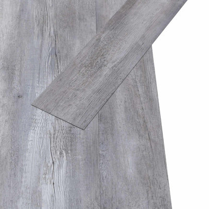 Flooring Planks 5.02 m² 36 pcs PVC Matte wood grey