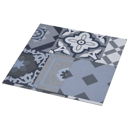 Flooring Planks Coloured pattern 5.11 m² 55 pcs PVC