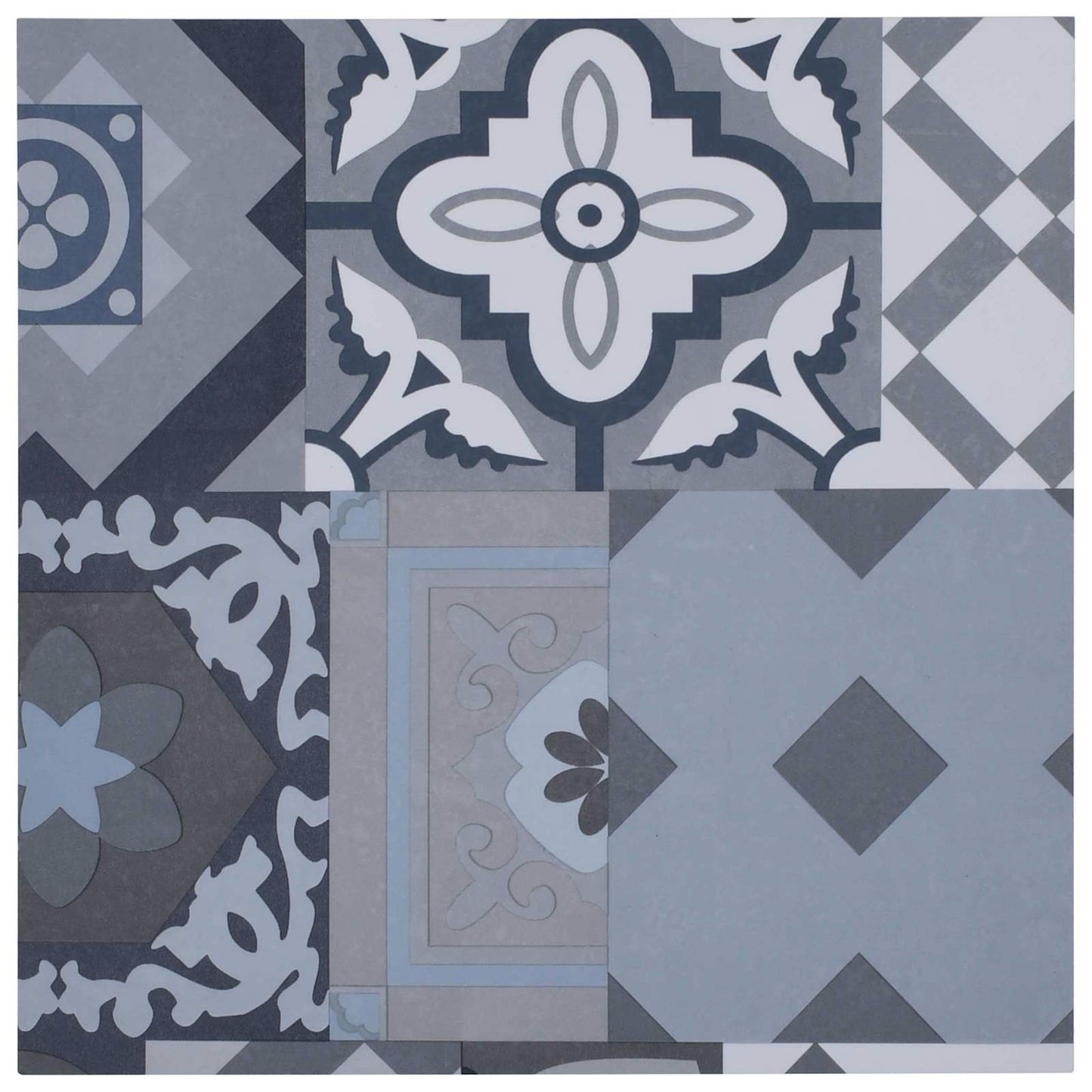 Flooring Planks 5.11 m² 55 pcs PVC Coloured pattern