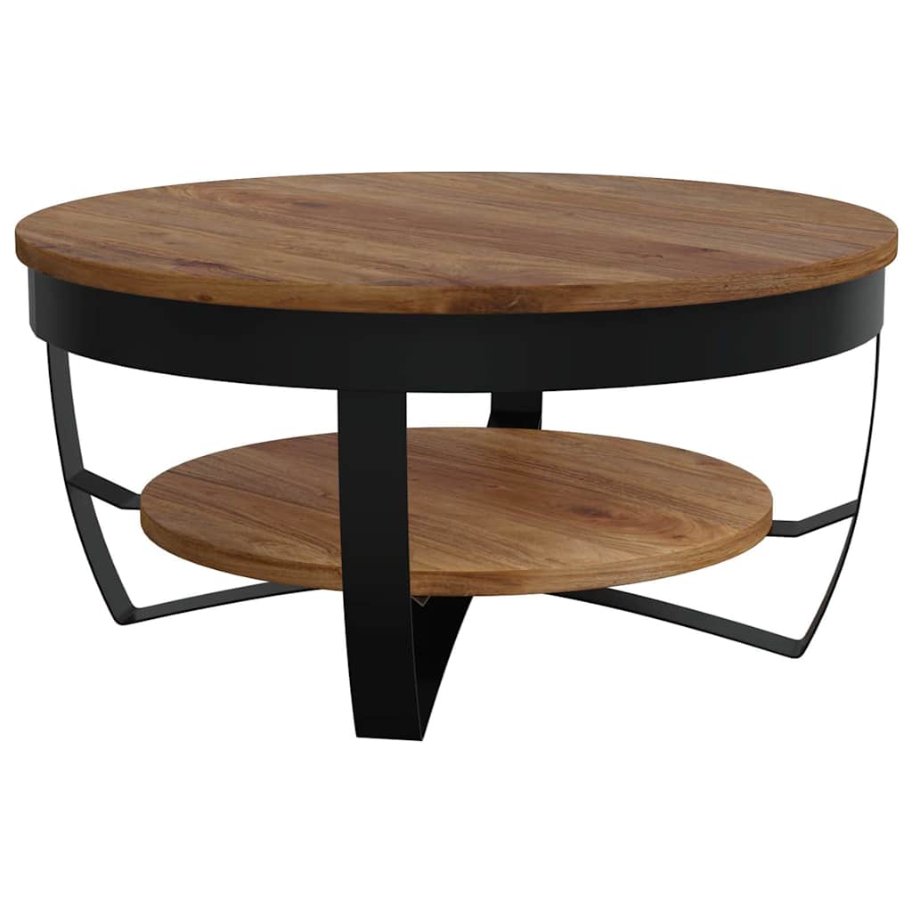 289616 vidaXL Coffee Table 65x65x32 cm Solid Acacia Wood