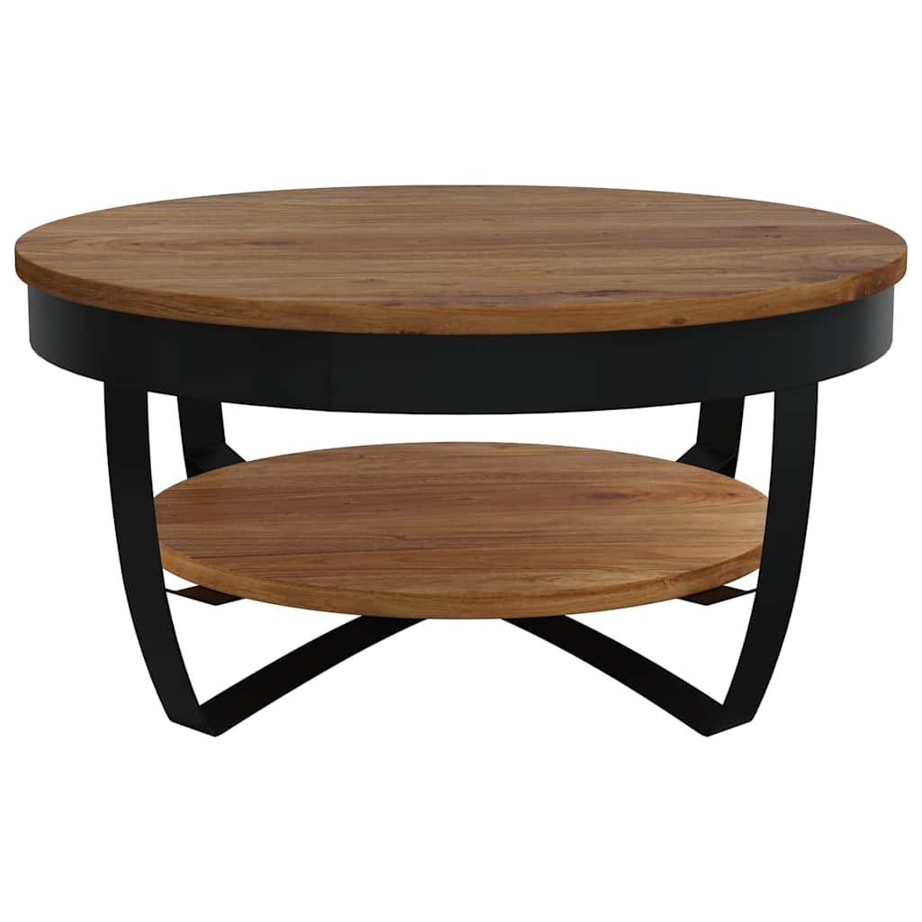289616 vidaXL Coffee Table 65x65x32 cm Solid Acacia Wood