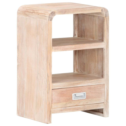289632 vidaXL Bedside Table 40x30x60 cm Solid Acacia Wood