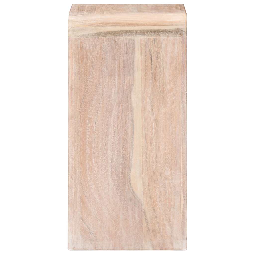 289632 vidaXL Bedside Table 40x30x60 cm Solid Acacia Wood