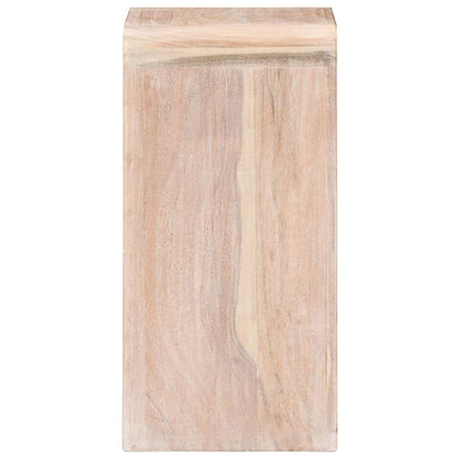 289632 vidaXL Bedside Table 40x30x60 cm Solid Acacia Wood