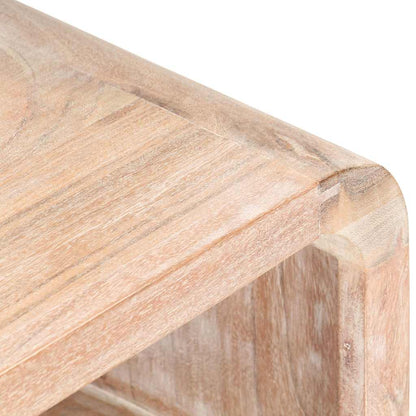 289632 vidaXL Bedside Table 40x30x60 cm Solid Acacia Wood