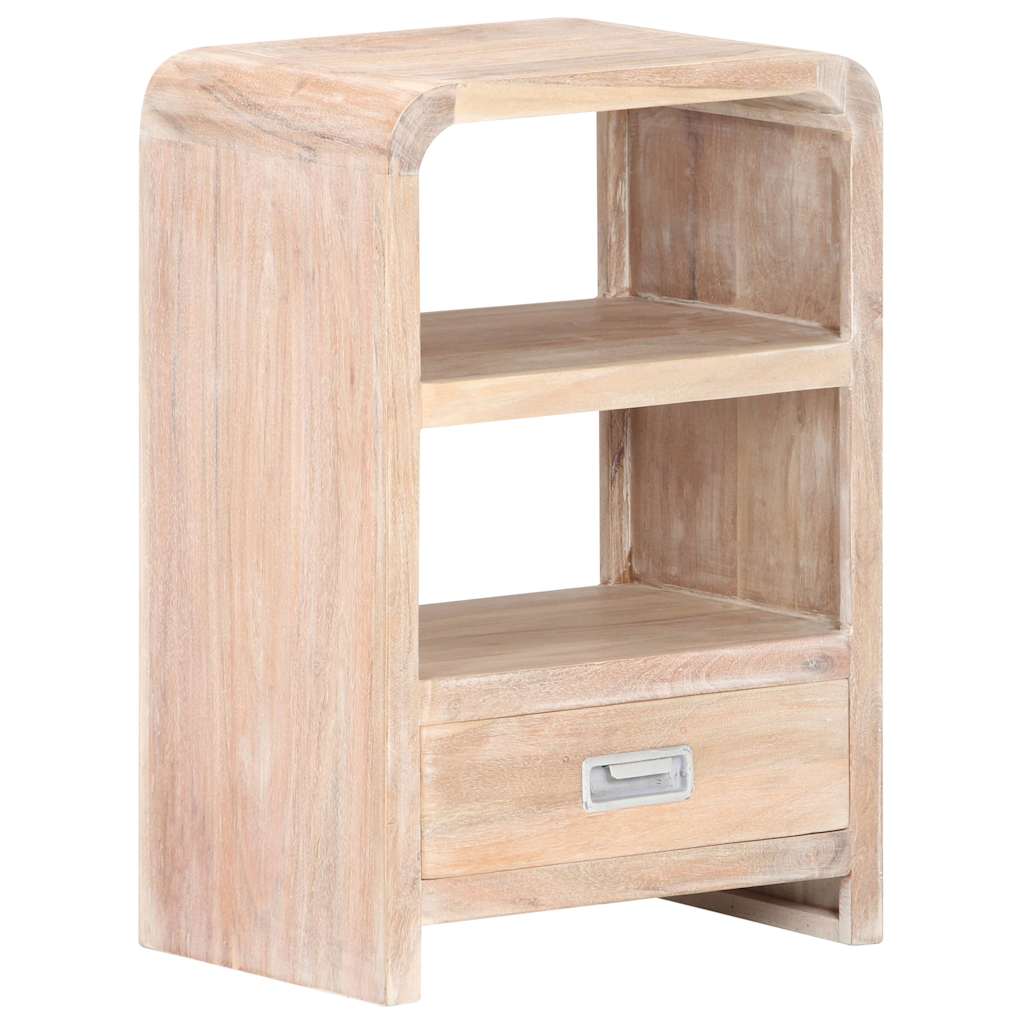 289632 vidaXL Bedside Table 40x30x60 cm Solid Acacia Wood
