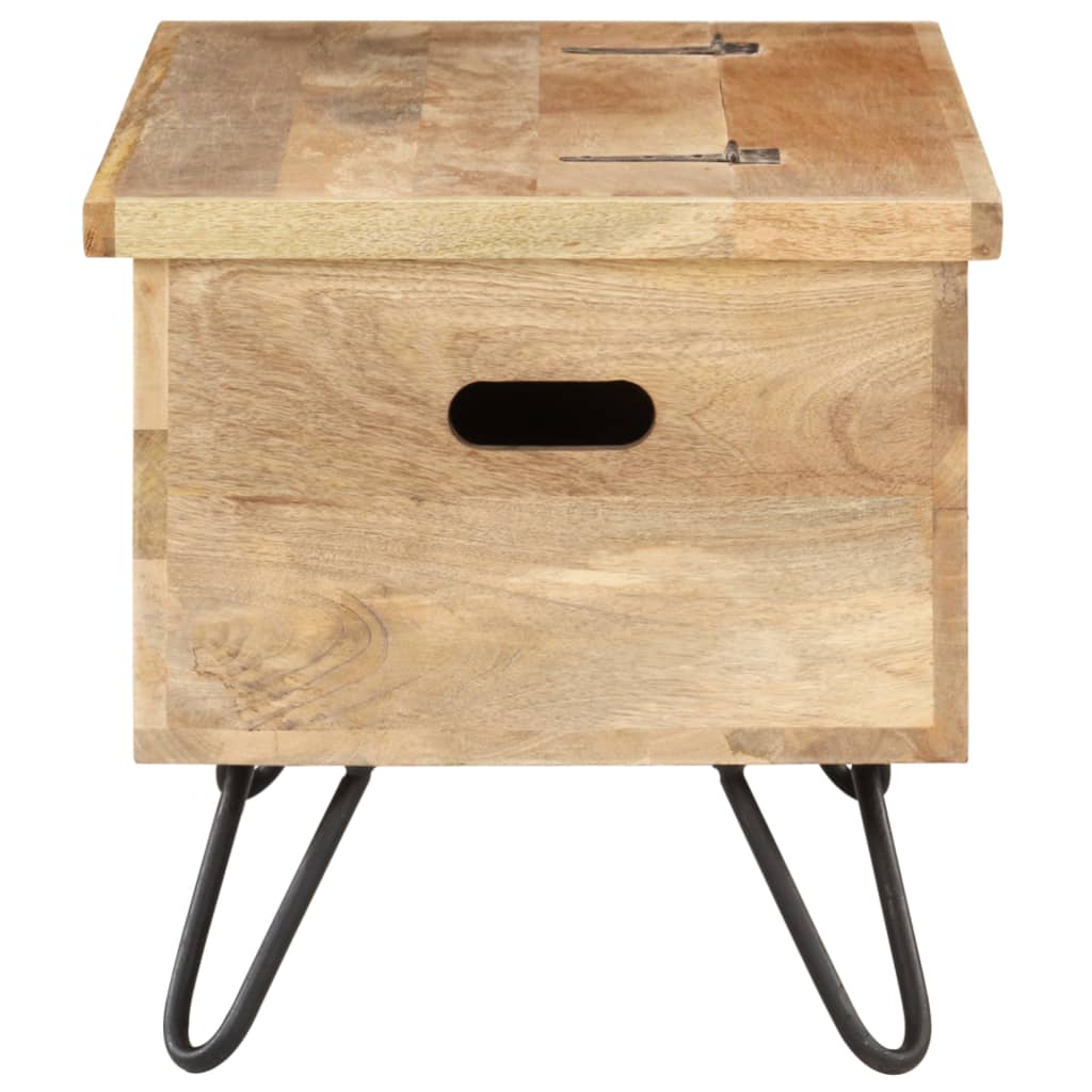 Chest | Natural wood | Solid mango wood, Steel | Medium | Chest