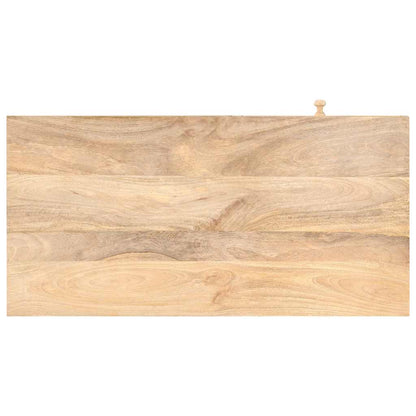 289636 vidaXL Dressing Table 100x50x76 cm Solid Mango Wood