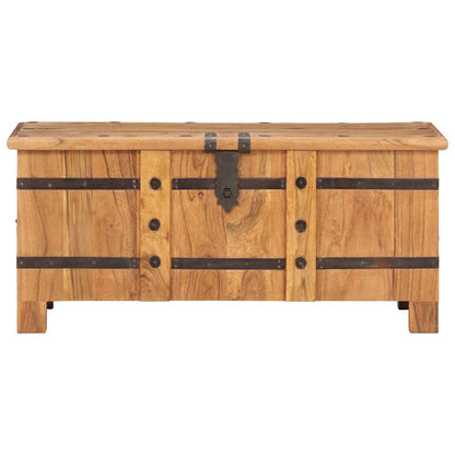 289637 vidaXL Chest 90x40x40 cm Solid Acacia Wood